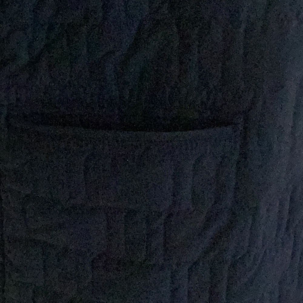 Tommy Hilfiger woven black quilted snap front shirt jacket w/cordu… - Picture 3 of 11